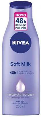 Hidratante Desodorante Nivea Soft Milk 200Ml, Nivea | R$8