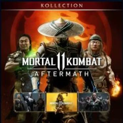 Saindo por R$ 250: Mortal Kombat 11: Koleção Aftermath (PS4) | Pelando