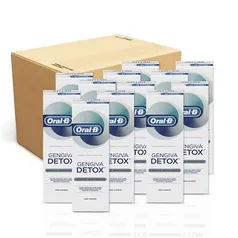 [BanQi 67,45] Pasta de Dente Oral-B Gengiva Detox 102g - 12 Unidades