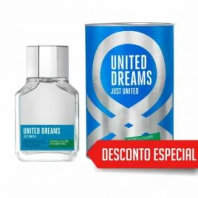 Perfume Benetton United Dreams Go Far Masculino 100ml - R$69,90