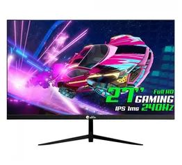 Monitor Gamer Ninja Tenseigan, 27 Pol, Full HD, IPS, 1ms, 240Hz, FreeSync, HDR, HDMI/DP, Black, MGN-007-27B