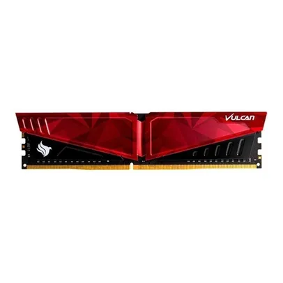 [AME R$ 404] 2x Memoria RAM T-Force Vulcan 8GB DDR4 3600Mhz Vermelha
