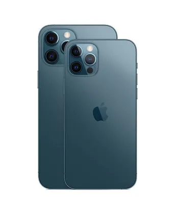 iPhone 12 Pro 128GB Azul-Pacífico Tela de 6,1”, Câmera Tripla de 12MP, iOS R$6.599