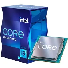 Processador Intel Core i9-11900K, 8-Core, 16-Threads, 3.5GHz (5.3GHz Turbo), Cache 16MB, LGA1200, BX8070811900K