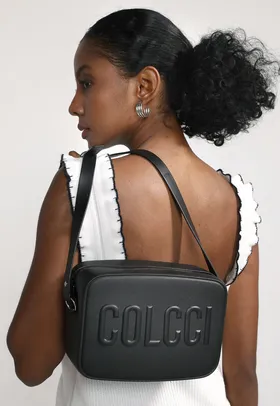 Bolsa Colcci Logo Preta