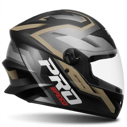 Capacete Moto Fechado Integral Pro Tork R8 Pro Speed Fosco