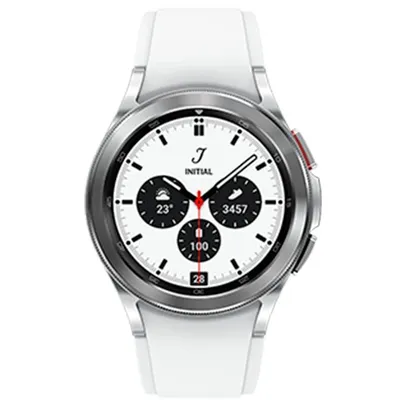 Smartwatch Samsung Galaxy Watch4 Classic BT 42mm 16GB Prata SM-R880NZSPZTO