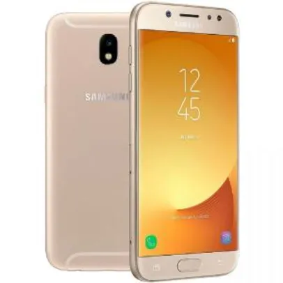 Smartphone Samsung J7 Pro, Dourado, J730G, Tela de 5.5", 64GB, 13MP - R$1065