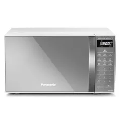 Micro-Ondas Panasonic 21 Litros Branco Espelhado ST27LW - 110V | R$389