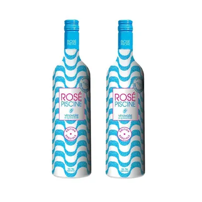 Kit 2 Vinhos Rose Piscine Copacabana 750ml