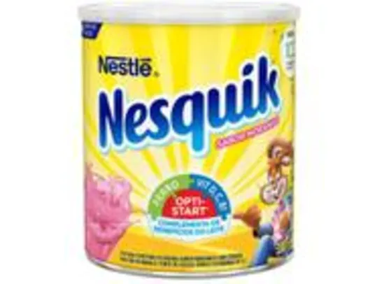 Achocolatado em Pó Nescau Nesquik Morango