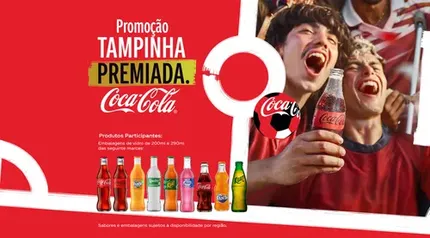 Promoção Tampinha Premiada Coca-Cola