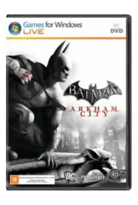Batman Arkham City GOTY PC Mídia Física