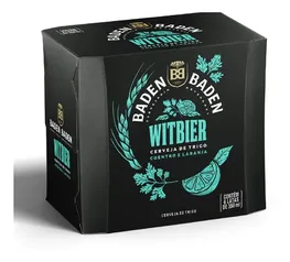 Cerveja Baden Baden Witbier Lata 350ml - Pack Com 6 Unid