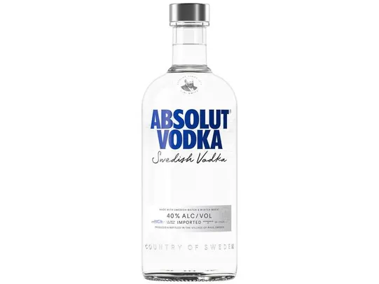 [C.OURO] Vodka Absolut Sueca Original - 750ml