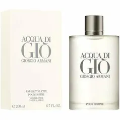 [Martketplace] Perfume Acqua di Giò Masculino Giorgio Armani EDT 200ml R$409