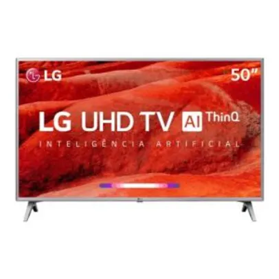 Smart TV 50" LG ThinQ AI 4K 50UM7500 + Controle Smart Magic | R$1.799