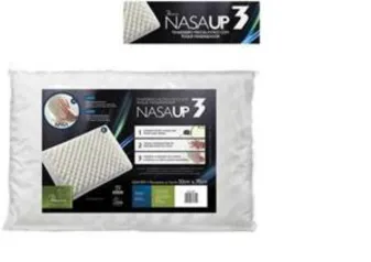 Kit com 2 Travesseiro Fibrasca Nasa Up3 Visco - Branco