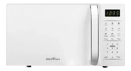 Micro-ondas 20 Litros Bmo23bb Branco Britânia 110v