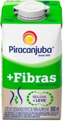 Leite e Fibras Piracanjuba 500ml | R$1,70