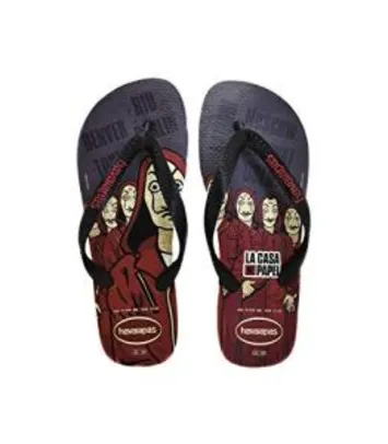 Chinelo Havaianas Tema La Casa de Papel - R$23