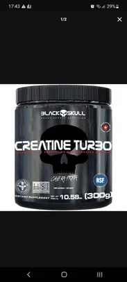 Creatina Black Skull turbo - 300g