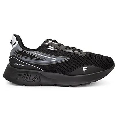 Fila Nest Tênis Masculino, Preto (Grafite/Prata), 40