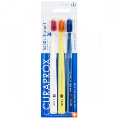 (3 un.) Escova de Dente Curaprox Ultra Soft 5460