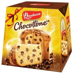 Chocottone com Gotas de Chocolate BAUDUCCO Caixa 500g | R$11