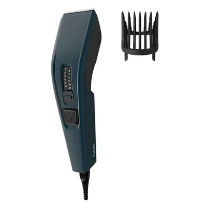 Cortador de Cabelo Hairclipper Philips Serie 3000 com 13 Ajustes de Altura Azul/Preto - HC3505/15