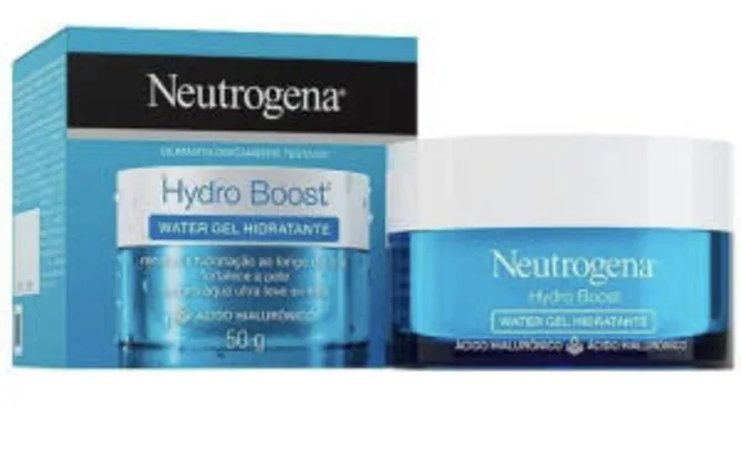 (PRIME/ RECORRÊNCIA) Creme Hydro Boost Water Gel, Neutrogena, 50g - Amazon | R$ 47,18