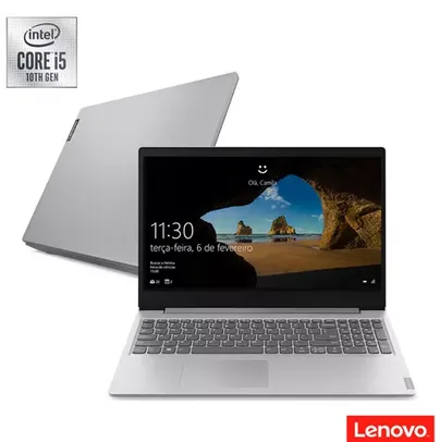 Notebook Lenovo, Intel Core i5 1035G1, 8GB, 1TB, Tela de 15,6", Prata, Ideapad S145