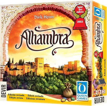 Jogo de Tabuleiro  Alhambra Edição Revisada, Devir