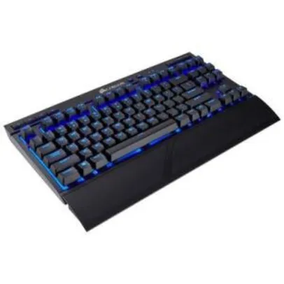 Teclado Sem Fio Mecânico Gamer Corsair K63, LED Azul, Bluetooth, Switch Cherry MX Red, US - CH-9145030-NA R$300