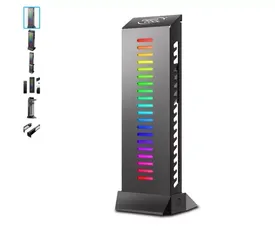 Suporte de Placa de Vídeo Deepcool GH-01 A-RGB, Black, DP-GH01-ARGB