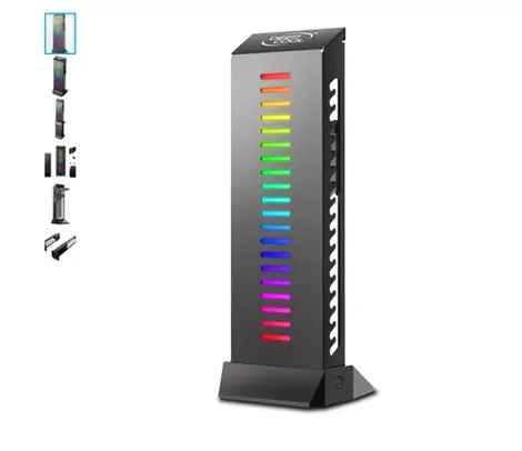 Suporte de Placa de Vídeo Deepcool GH-01 A-RGB, Black, DP-GH01-ARGB