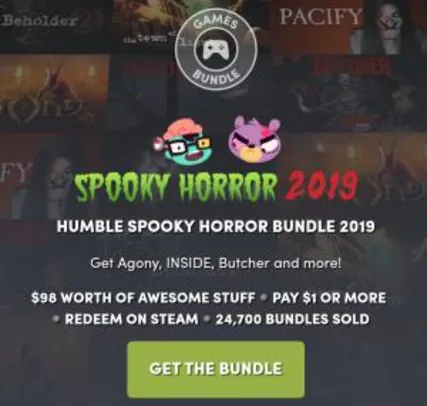 Humble - 3 Jogos de terror por um dólar!