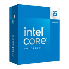 Processador Intel Core i5-14600K, 14-Core, 20-Threads, 3.5GHz (5.3GHz Turbo), Cache 24MB, LGA1700, BX8071514600K