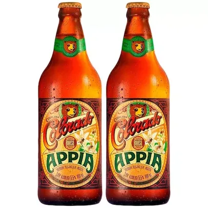 [APP/VIP] 2 Unidades - Cerveja Colorado Appia One Way Garrafa 600ml