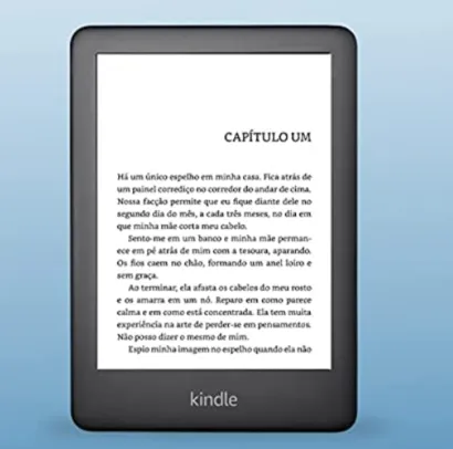 Kindle 10a. geração com bateria de longa duração - Cor Preta