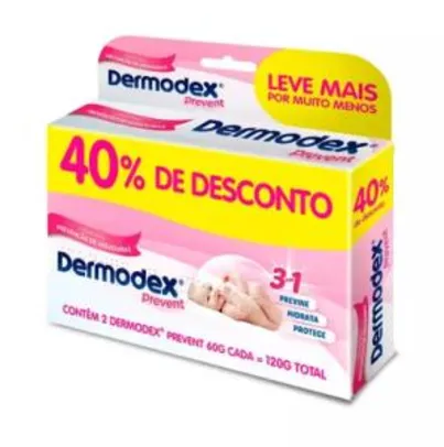 Creme Prevenção de Assaduras Dermodex Prevent - Pague 2 e Leve 3