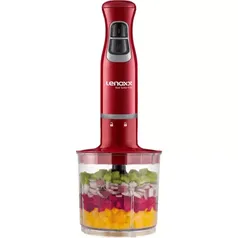 Mixer e processador 2 em 1 Turbo Red 600 Lenoxx PMX405 220V