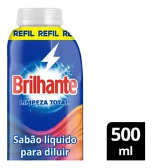 Sabão Líquido Para Diluir Limpeza Total 500ml Brilhante