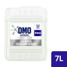 Sabão Líquido Omo Profissional Perfect White Pro 7 Litros