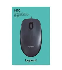 [Prime] Mouse com fio Logitech M90 Preto-R$25