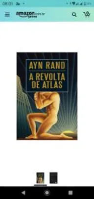 Livro A revolta de Atlas | R$ 53