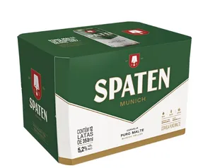 Cervejas com Brinde de Cerveja Spaten Lata 350 Ml (Cx 12 uni.)