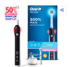 (BanQi R$125) Escova Elétrica Oral-B Pro 2000 