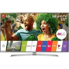 Smart TV LED 55" LG 55UJ6545 Ultra HD 4K 4 HDMI 2 USB