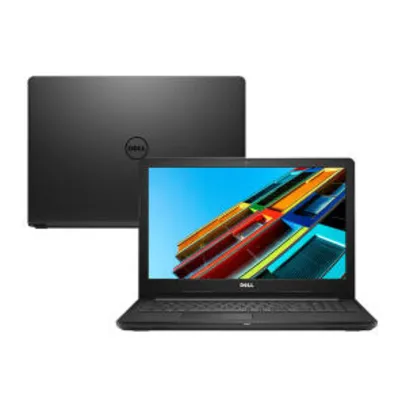 Notebook Dell Intel Core I3 Inspiron i15-3567-A15C | R$1692